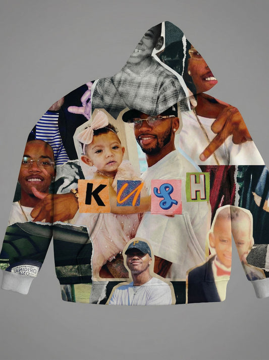 Kush Collage Hoodie